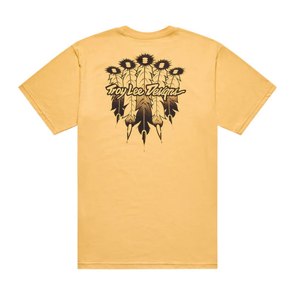 Troy Lee Designs Feathers Short Sleeve Tee - Bleached Melon