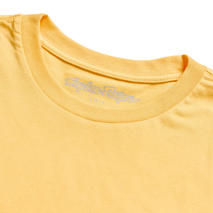 Troy Lee Designs Feathers Short Sleeve Tee - Bleached Melon