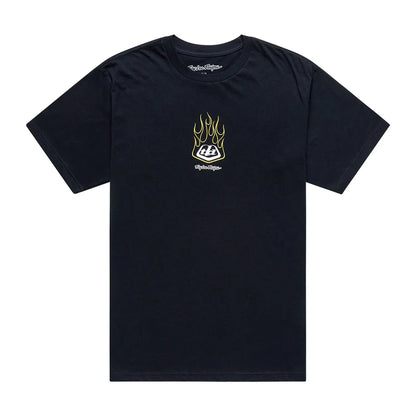 Troy Lee Designs Flame2 Short Sleeve Tee - Black