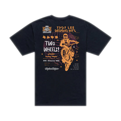 Troy Lee Designs Friday Night Short Sleeve Tee - Black