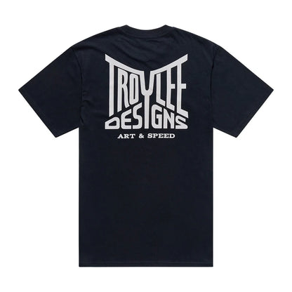Troy Lee Designs Handlebar Short Sleeve Tee - Black