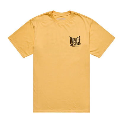 Troy Lee Designs Handlebar Short Sleeve Tee - Bleached Melon
