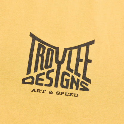Troy Lee Designs Handlebar Short Sleeve Tee - Bleached Melon