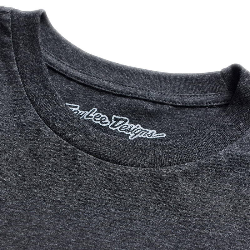 Troy Lee Designs Imprint Short Sleeve Tee - Black Heather