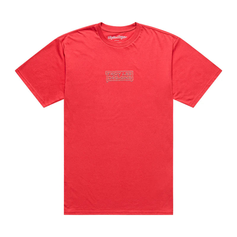 Troy Lee Designs Medieval Short Sleeve Tee - Scarlet