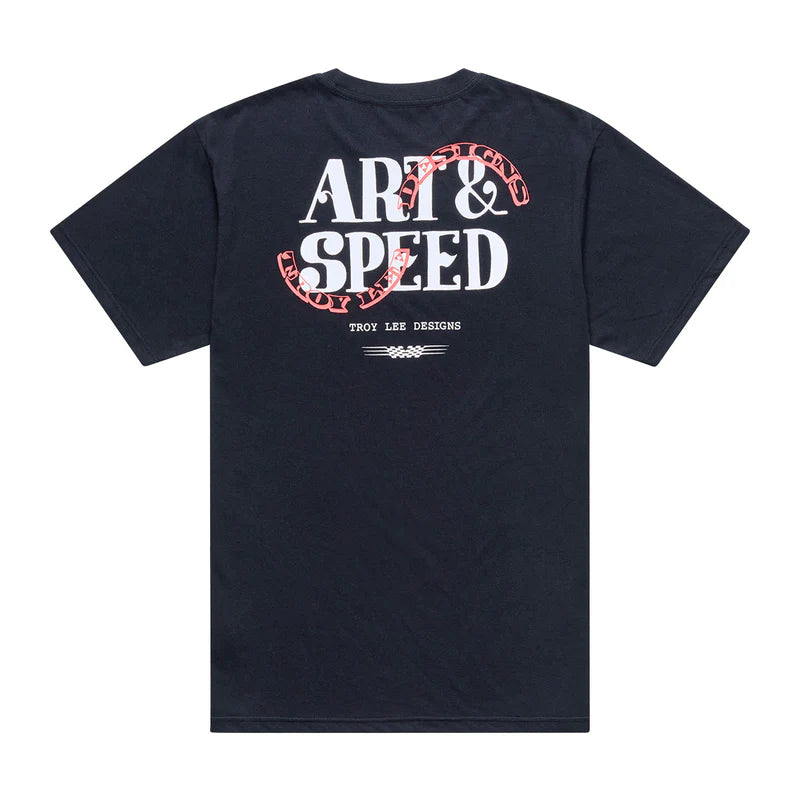 Troy Lee Designs Pink Slips Short Sleeve Tee - Black