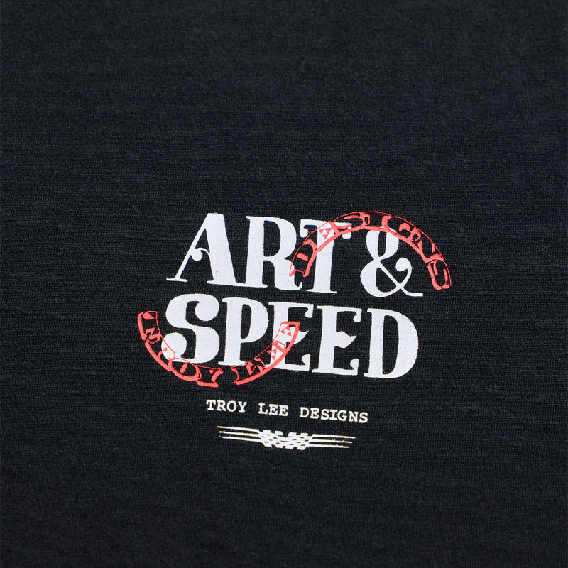 Troy Lee Designs Pink Slips Short Sleeve Tee - Black