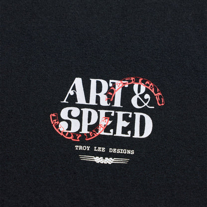 Troy Lee Designs Pink Slips Short Sleeve Tee - Black
