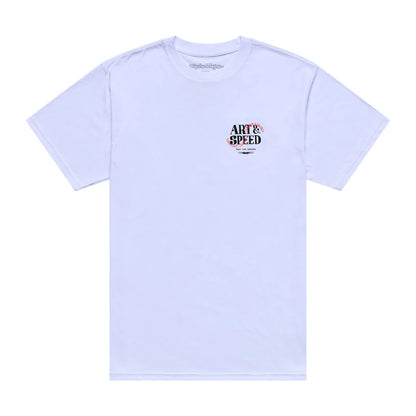 Troy Lee Designs Pink Slips Short Sleeve Tee - White
