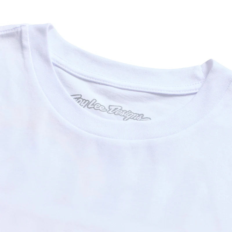 Troy Lee Designs Pink Slips Short Sleeve Tee - White