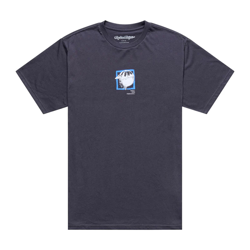 Troy Lee Designs Portrait Short Sleeve Tee - Carbon