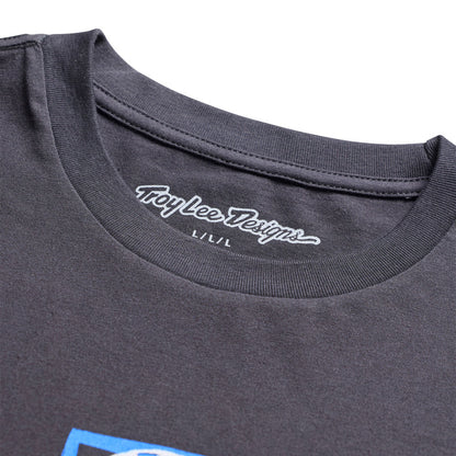 Troy Lee Designs Portrait Short Sleeve Tee - Carbon