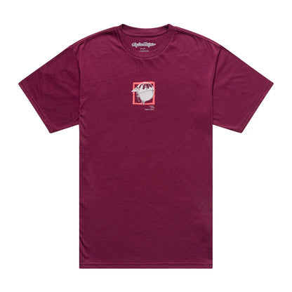 Troy Lee Designs Portrait Short Sleeve Tee - Sangria