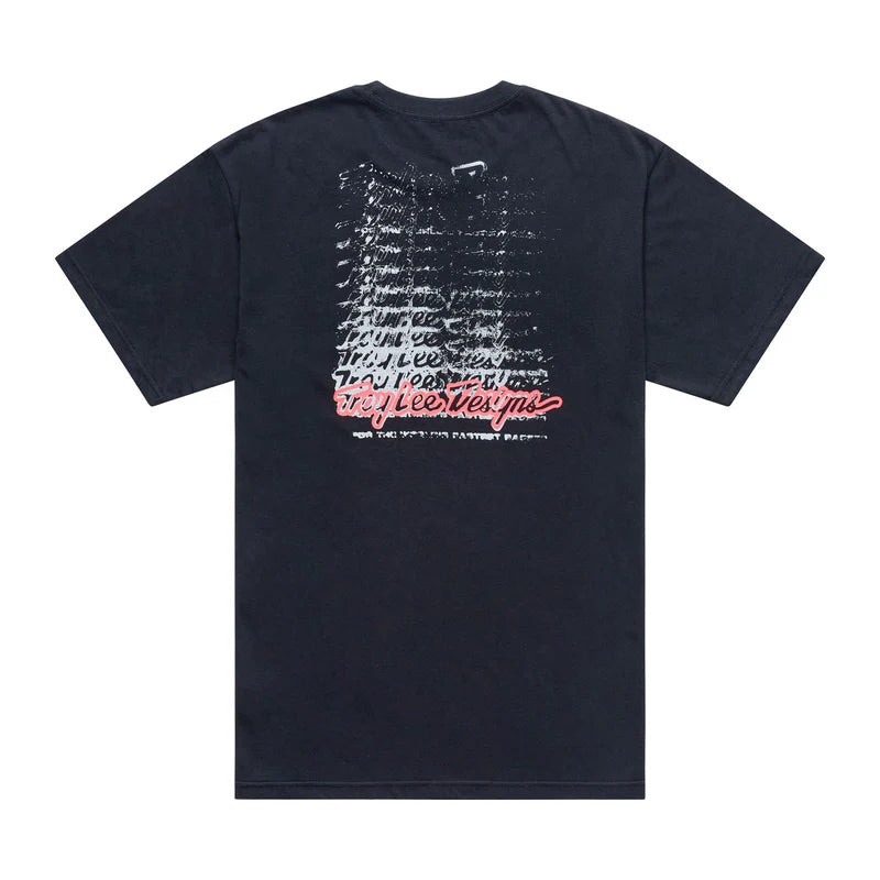 Troy Lee Designs Repeat Short Sleeve Tee - Black
