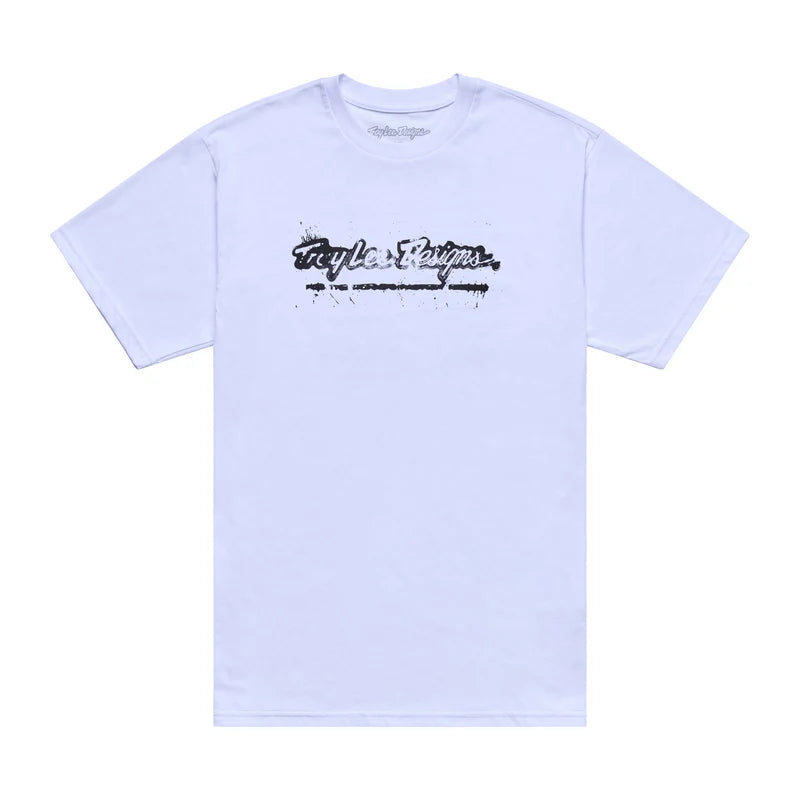 Troy Lee Designs Repeat Short Sleeve Tee - White