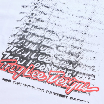 Troy Lee Designs Repeat Short Sleeve Tee - White