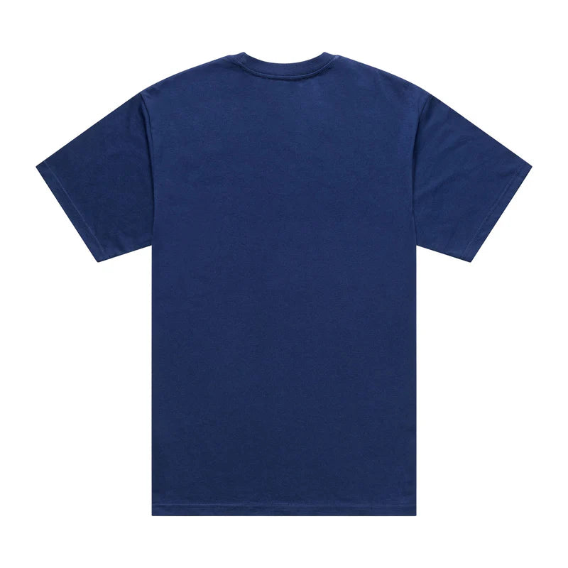 Troy Lee Designs Signature Short Sleeve Tee - Navy-Aero Blue