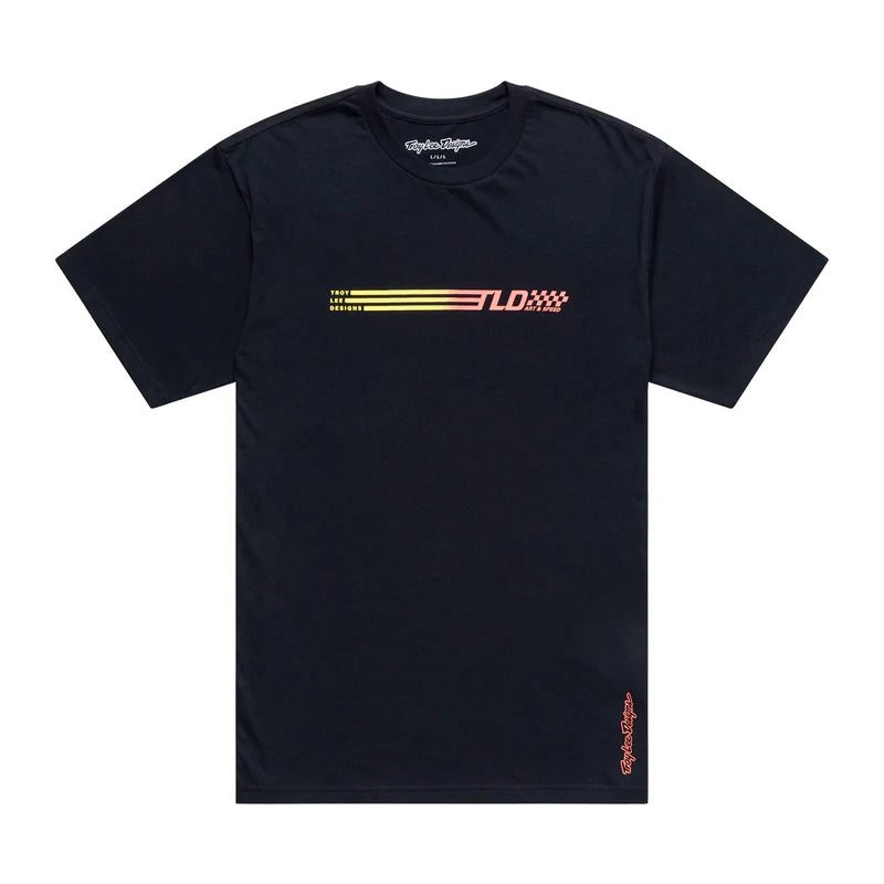 Troy Lee Designs Stripes Short Sleeve Tee - Black