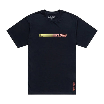 Troy Lee Designs Stripes Short Sleeve Tee - Black