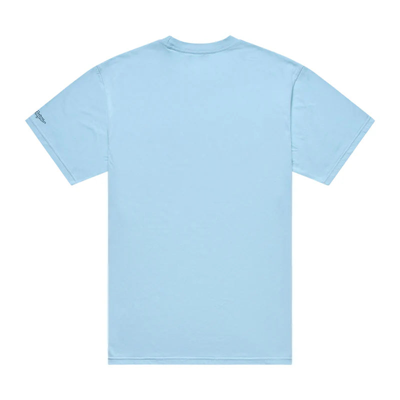 Troy Lee Designs Badge Short Sleeve Tee - Dawn Blue