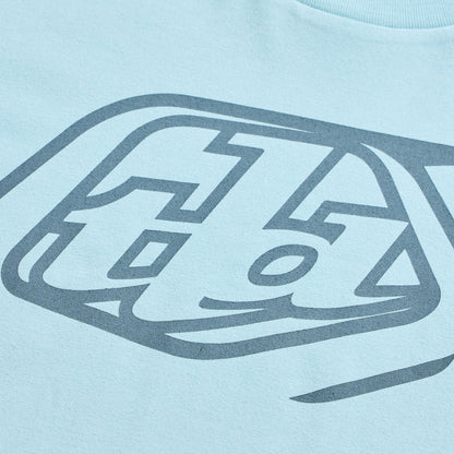 Troy Lee Designs Badge Short Sleeve Tee - Dawn Blue