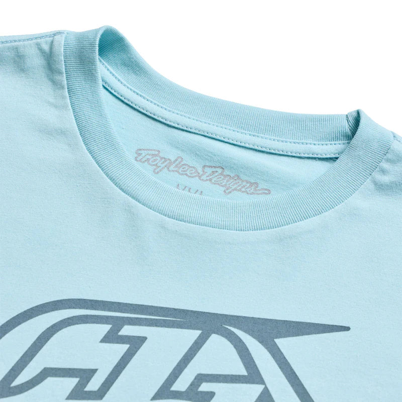 Troy Lee Designs Badge Short Sleeve Tee - Dawn Blue