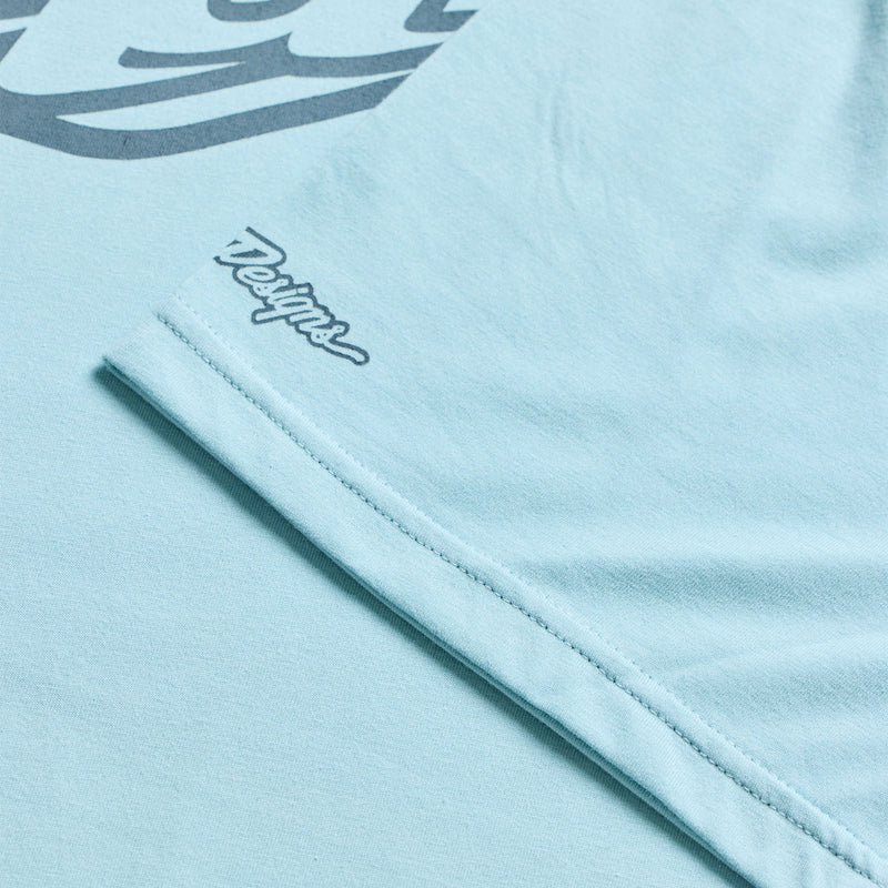 Troy Lee Designs Badge Short Sleeve Tee - Dawn Blue