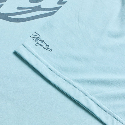 Troy Lee Designs Badge Short Sleeve Tee - Dawn Blue