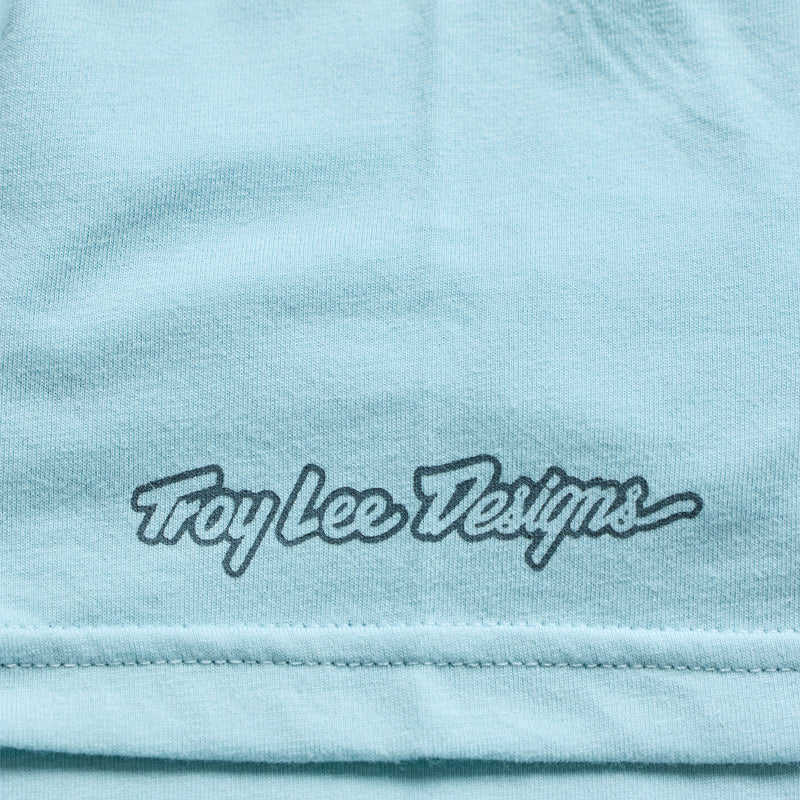 Troy Lee Designs Badge Short Sleeve Tee - Dawn Blue