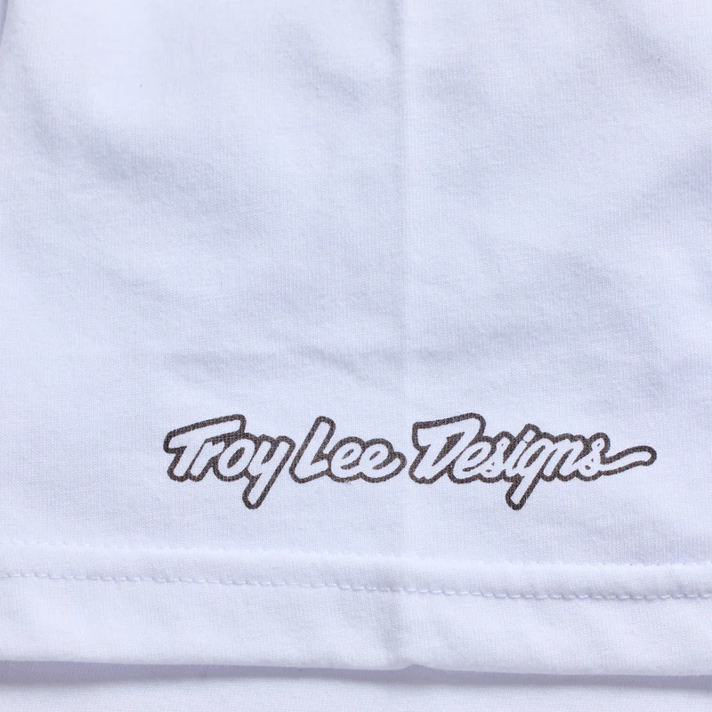 Troy Lee Designs Badge Short Sleeve Tee - White