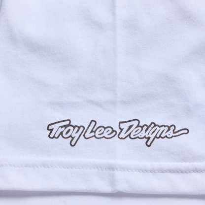 Troy Lee Designs Badge Short Sleeve Tee - White