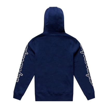 Troy Lee Designs Zip Up Hoodie - Badge - Navy-Sage