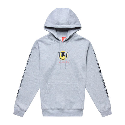 Troy Lee Designs Pullover Hoodie - Happy Dayz - Gray Heather