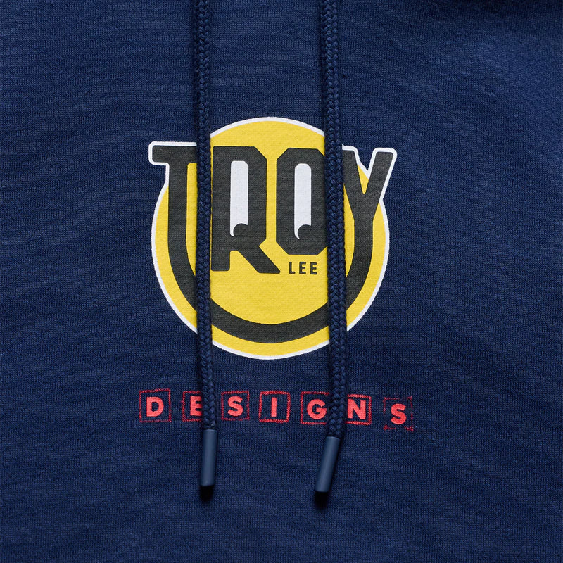 Troy Lee Designs Pullover Hoodie - Happy Dayz - Navy
