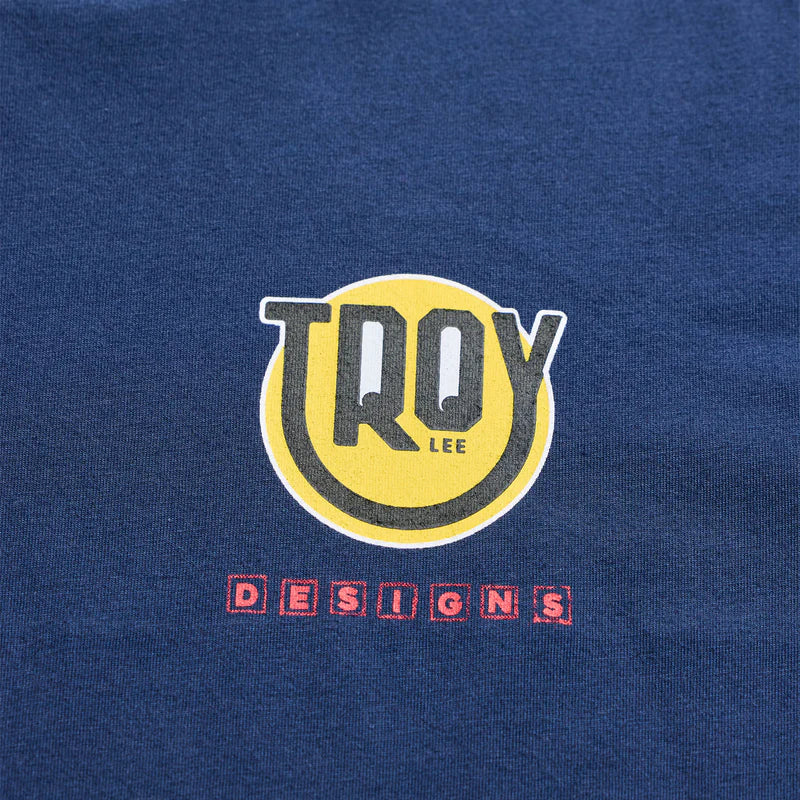 Troy Lee Designs Happy Dayz Short Sleeve Tee - Navy