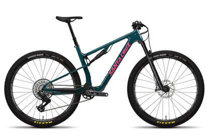 Santa Cruz Blur Carbon 29 - GX AXS - Gloss Dark Teal - Ex-Display