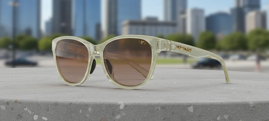 Tifosi Stella Sunglasses - Crystal Champagne