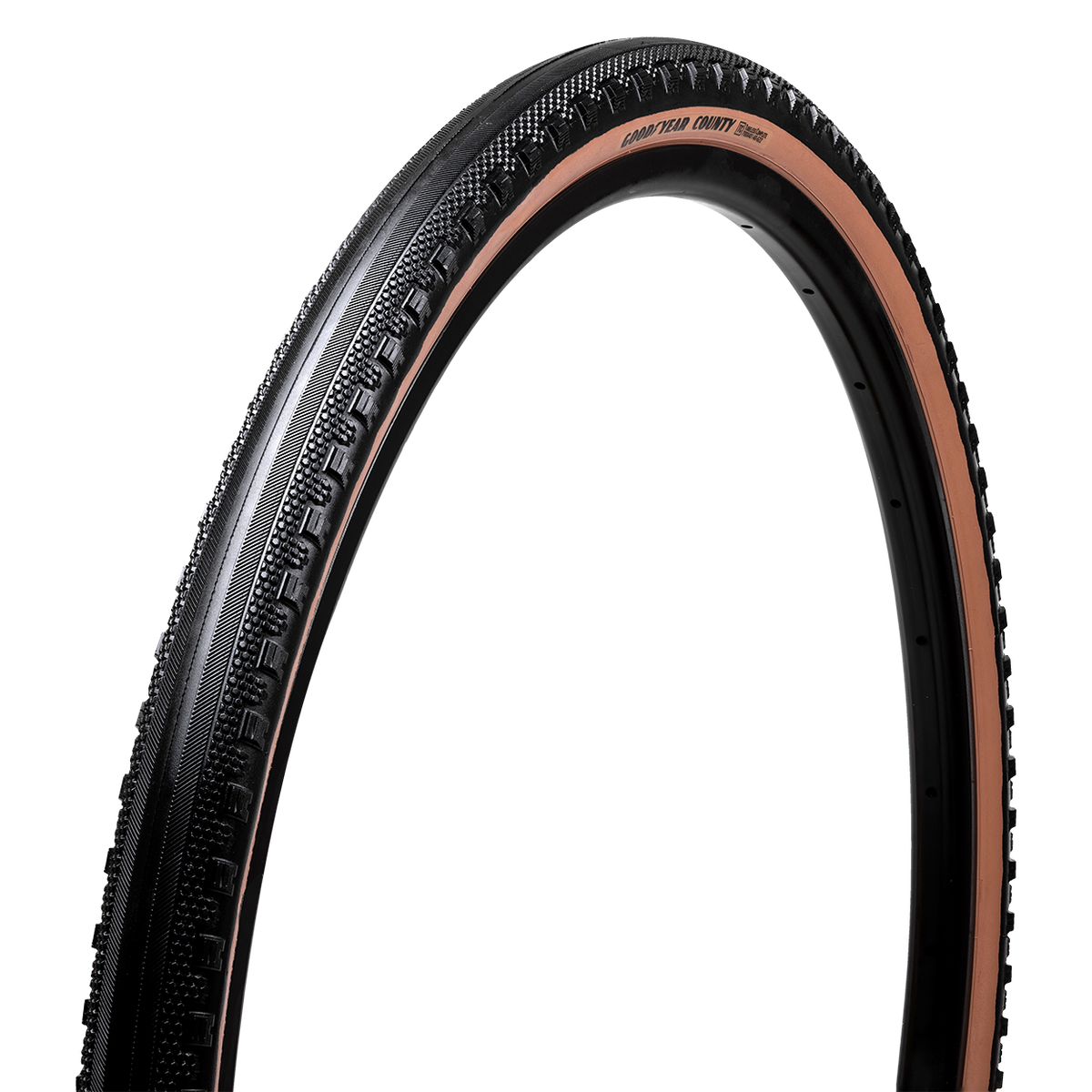 Goodyear County Ultimate 700c Folding Gravel Tire - Tan