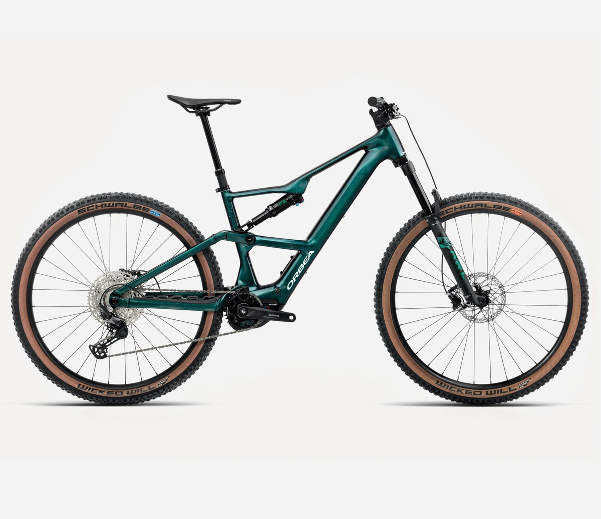 Orbea Rise SL H30 29 20mph - Escape Green-Splash Ice Green - 2026
