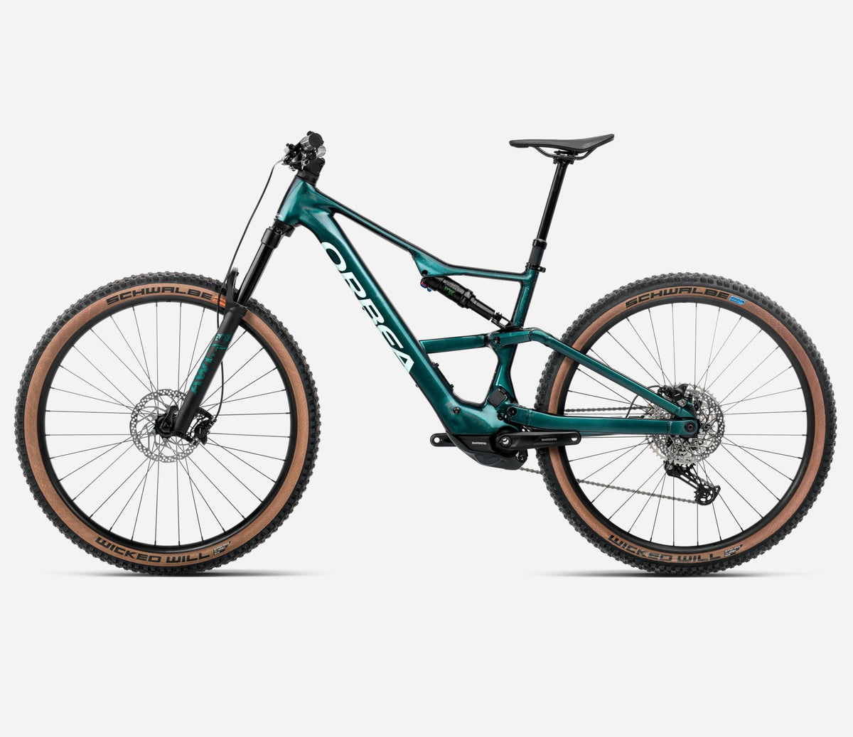 Orbea Rise SL H30 29 20mph - Escape Green-Splash Ice Green - 2026