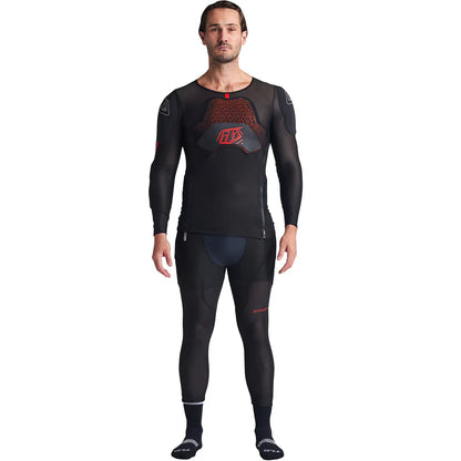 Troy Lee Designs Stage Ghost D30 Long Sleeve Baselayer - Black