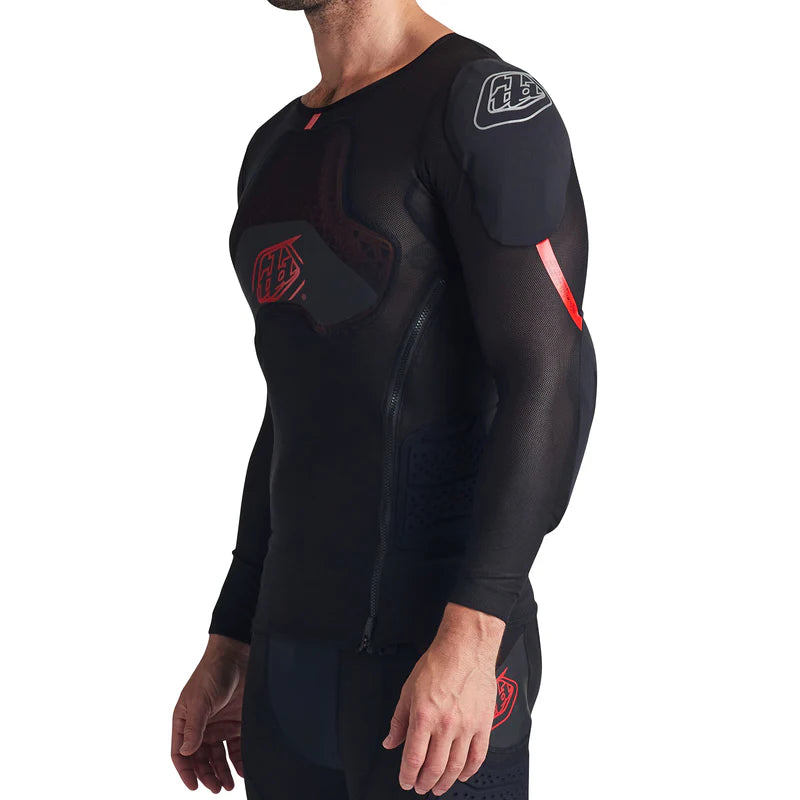 Troy Lee Designs Stage Ghost D30 Long Sleeve Baselayer - Black