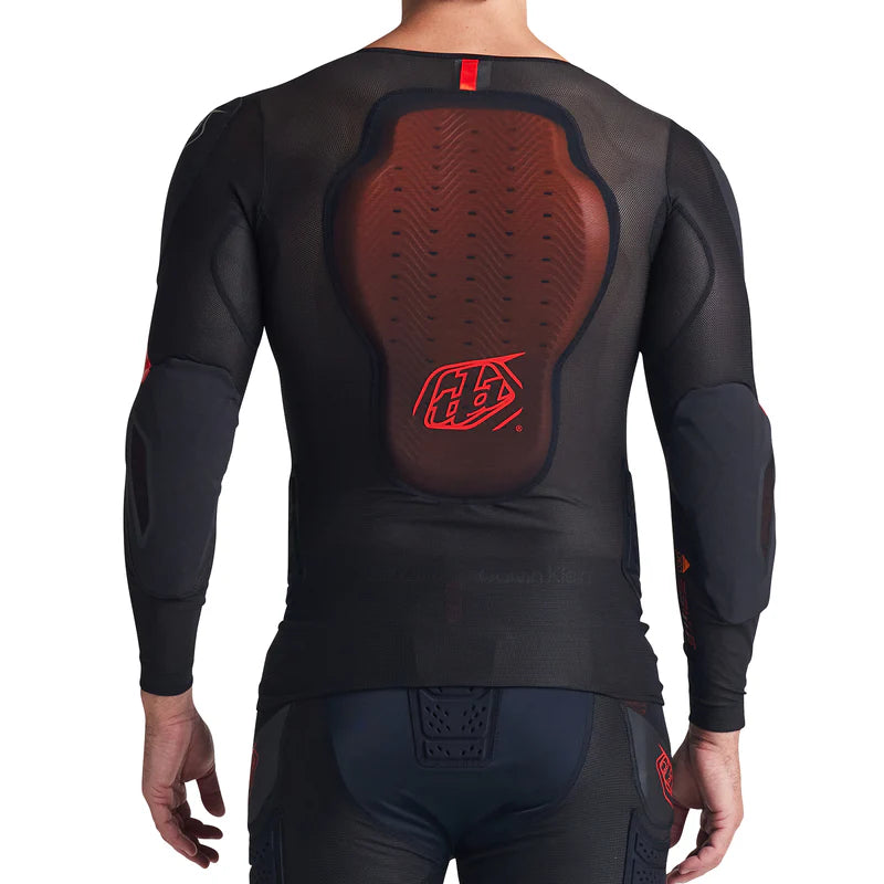 Troy Lee Designs Stage Ghost D30 Long Sleeve Baselayer - Black