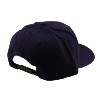 Troy Lee Designs Badge Curved Snapback Hat - Indigo