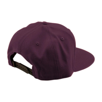 Troy Lee Designs Signature Flat Bill Snapback Hat - Sangria