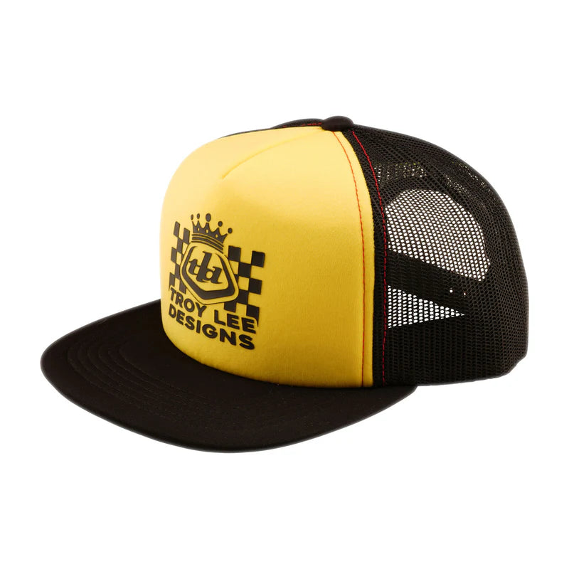 Troy Lee Designs Friday Night Trucker Snapback Hat - Black-Gold