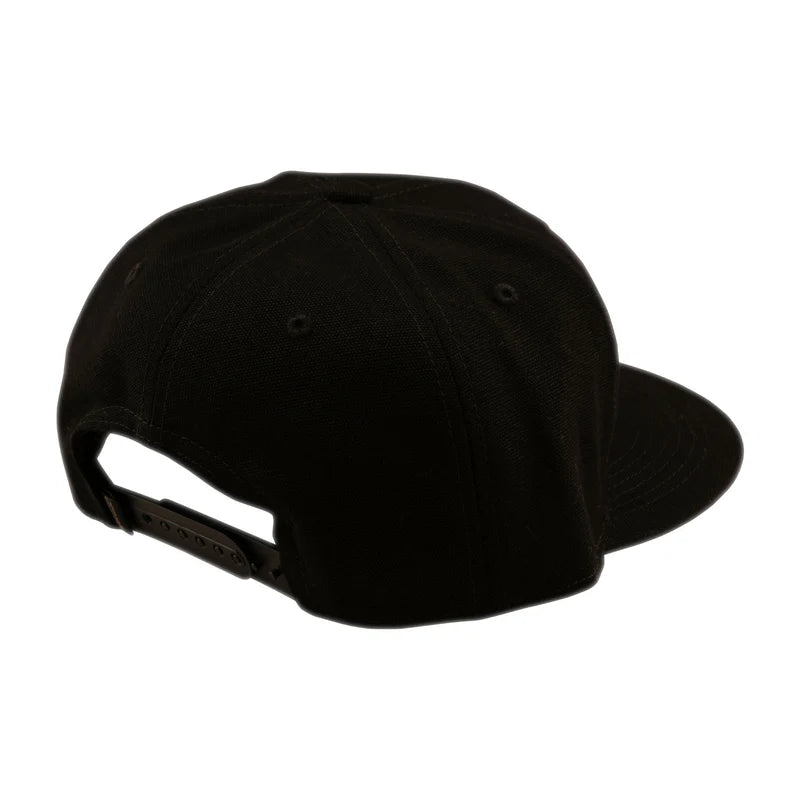 Troy Lee Designs Handlebar Flat Bill Snapback Hat - Black