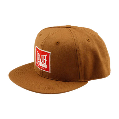 Troy Lee Designs Handlebar Flat Bill Snapback Hat - Sienna
