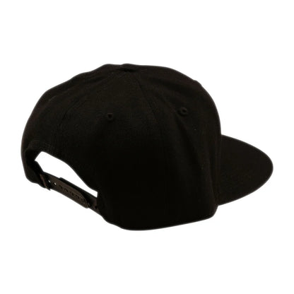 Troy Lee Designs Happy Dayz Flat Bill Snapback Hat - Black