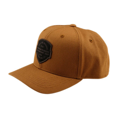 Troy Lee Designs Imprint Curved Snapback Hat - Sienna